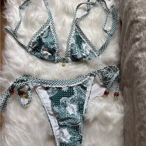Bydee Green Barcelona Bikini Set